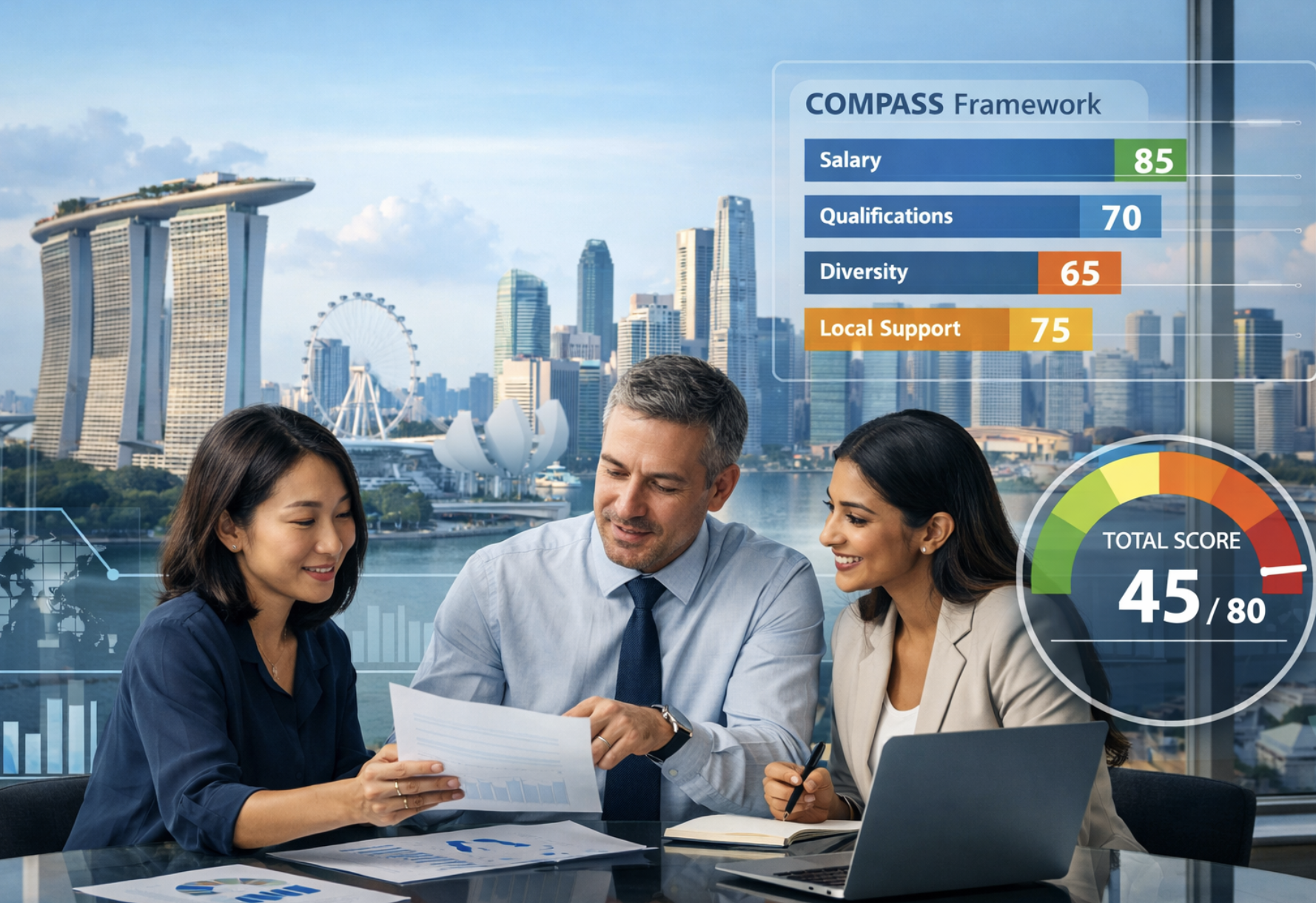 COMPASS framework affecting Employment Pass applications in Singapore