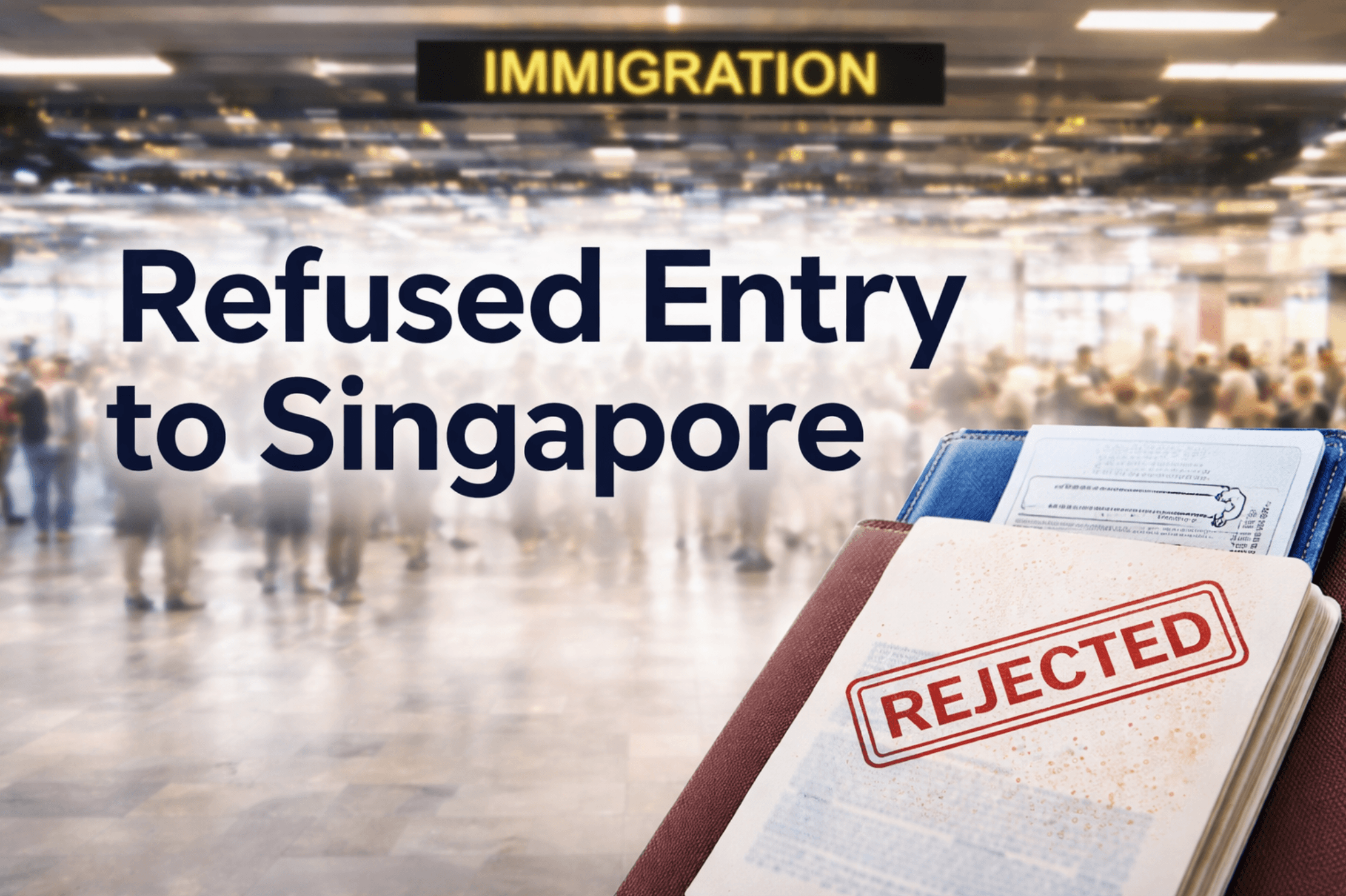 Refused Entry to Singapore: How to Appeal and What to Do Next (2026 Guide)